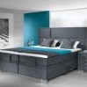 Postel Boxspring, čelo 9, látka treviso 10